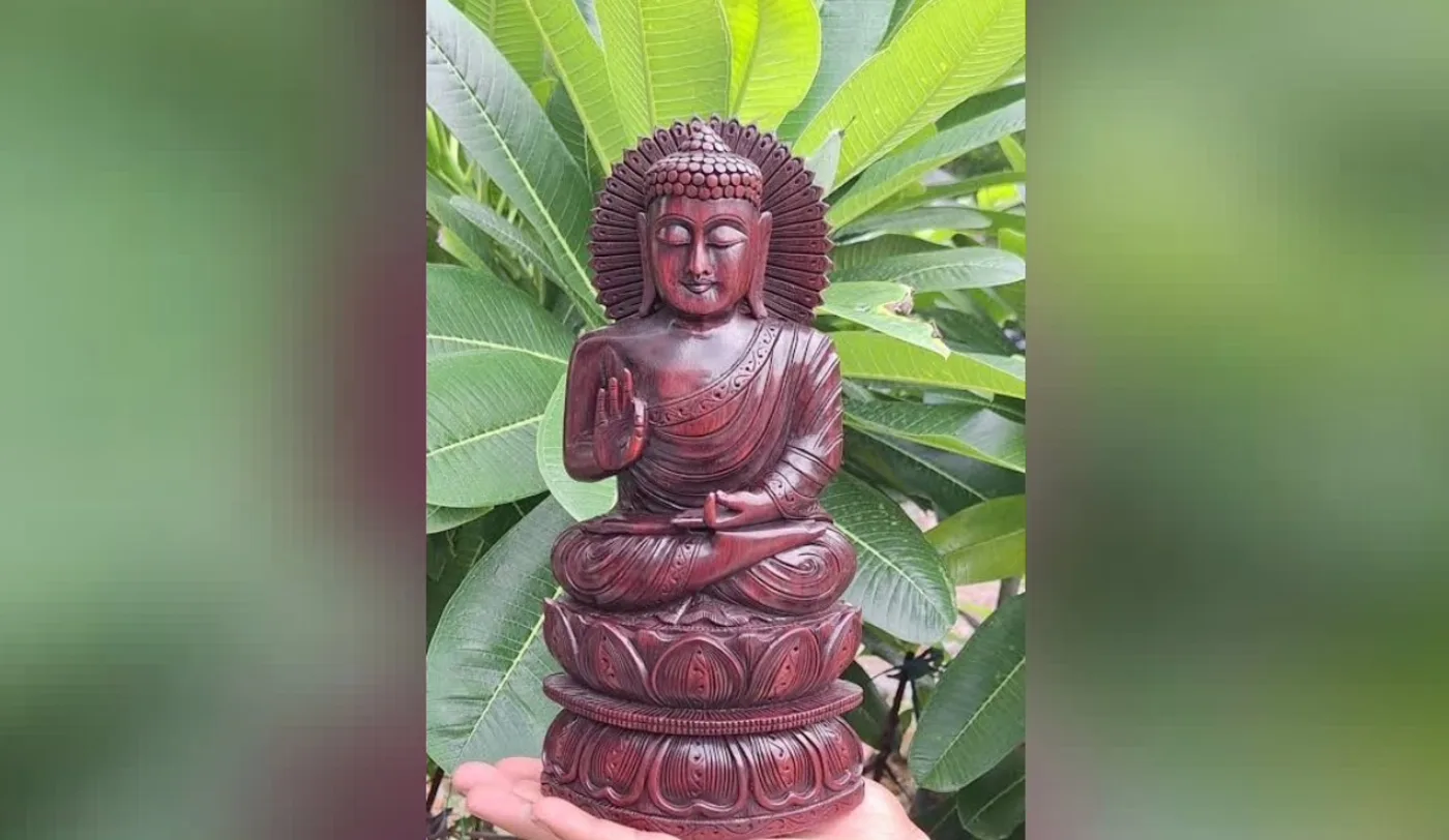 Red sandalwood Traditional Chinese Feng Shui Figurines from the Arka Crimson catalogue